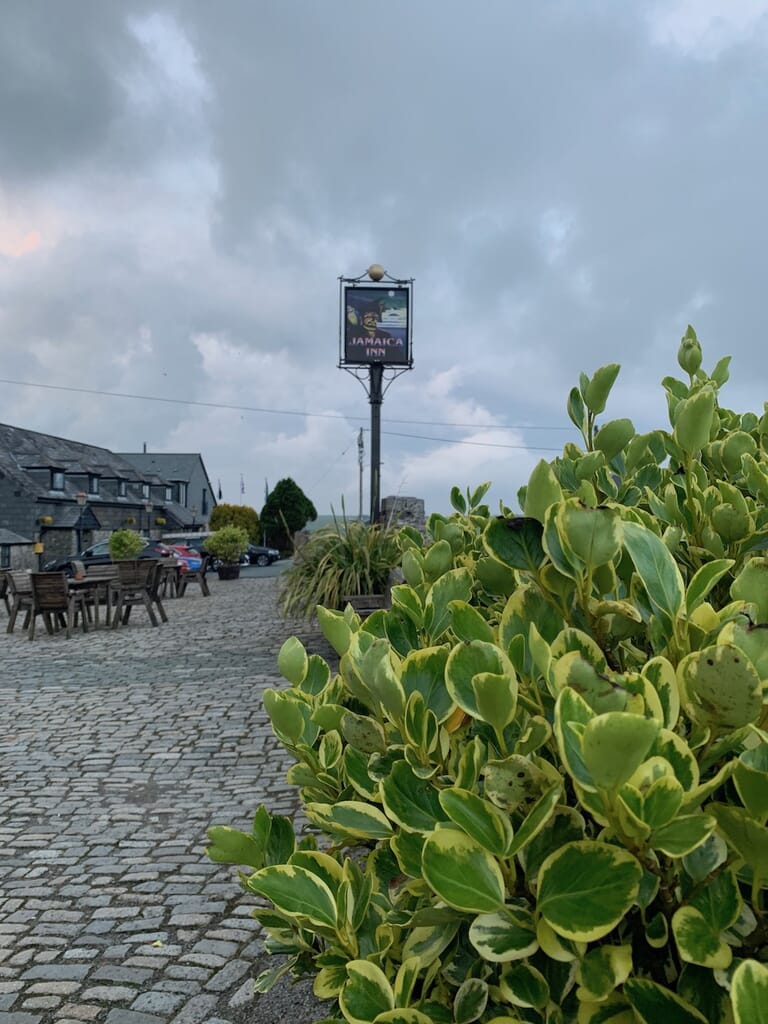 Jamaica Inn Sign - haunted place in cornwall Jamaica Inn Sign - haunted place in cornwall