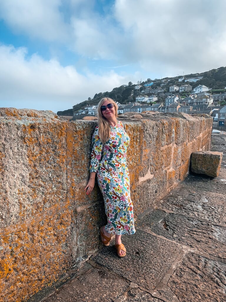 romantic getaway Cornwall - fallen angel - mousehole harbour wall romantic getaway Cornwall - fallen angel - mousehole harbour wall