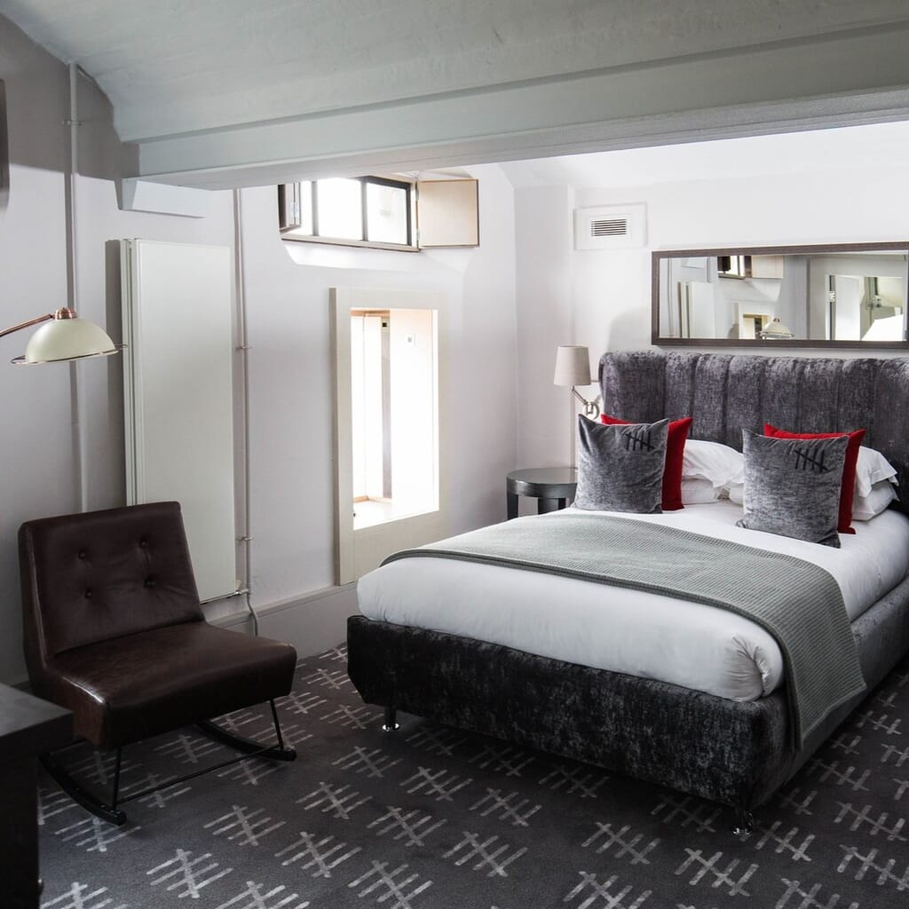 unusual romantic weekends - malmaison oxford: bedroom unusual romantic weekends - malmaison oxford: bedroom