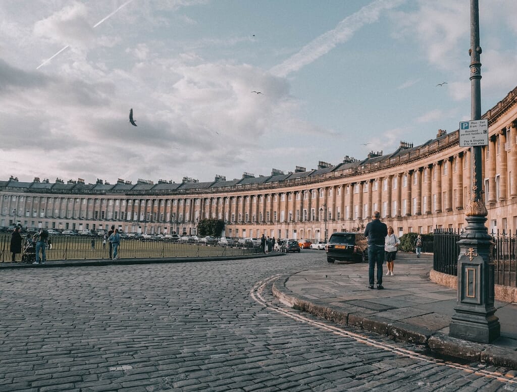 weekend in bath: royal crescent weekend in bath: royal crescent