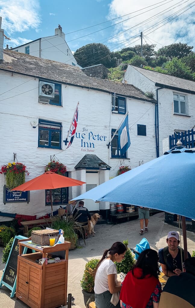 blue petter inn polperro cornwall blue petter inn polperro cornwall