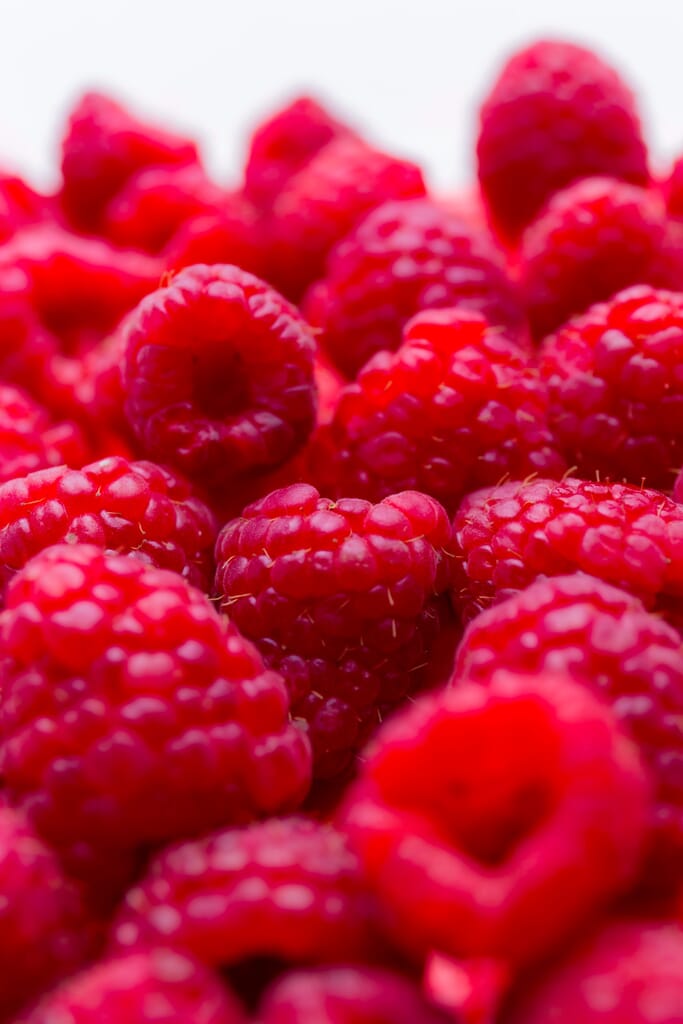Fresh raspberries Fresh raspberries