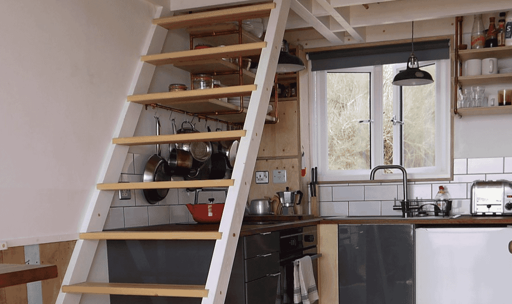 34 Monmouth Beach Beach hut UK, Lyme regis Dorset - kitchen inside 34 Monmouth Beach Beach hut UK, Lyme regis Dorset - kitchen inside