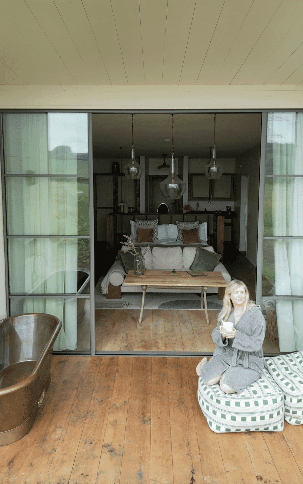 outbuildings in bridport: weekend candy in the byre