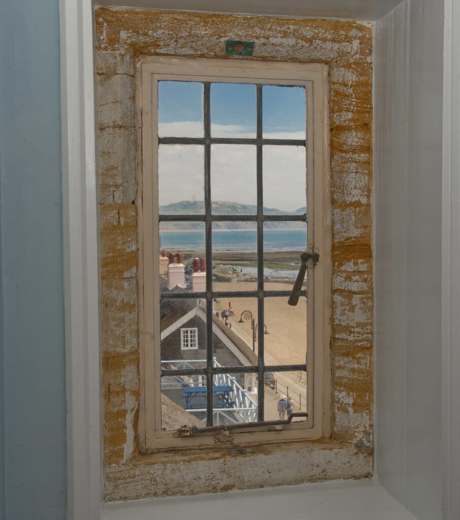lyme-regis-accommodation Sundial House view from window