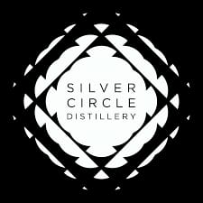 Logo for the Silver Circle Distillery in Monmouthshire, Wales