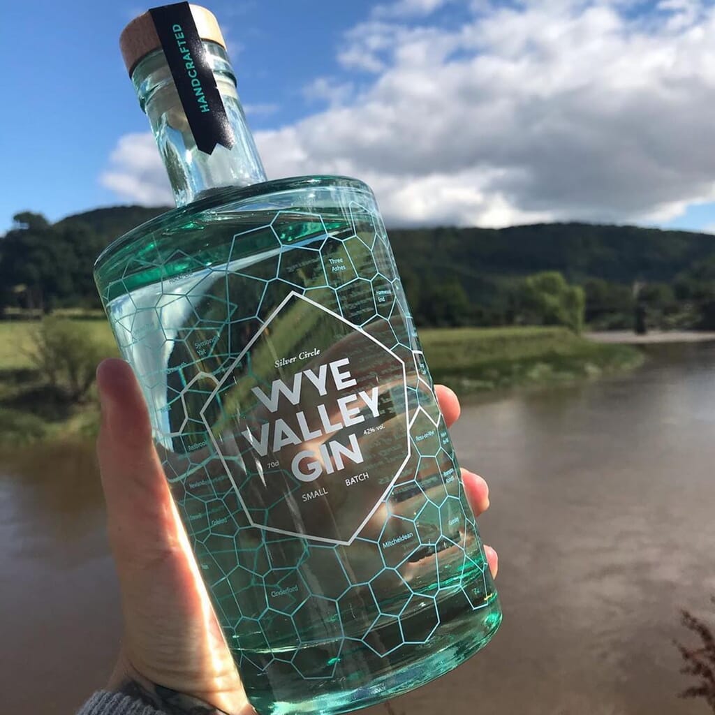 wye valley gin from the silver circle distillery