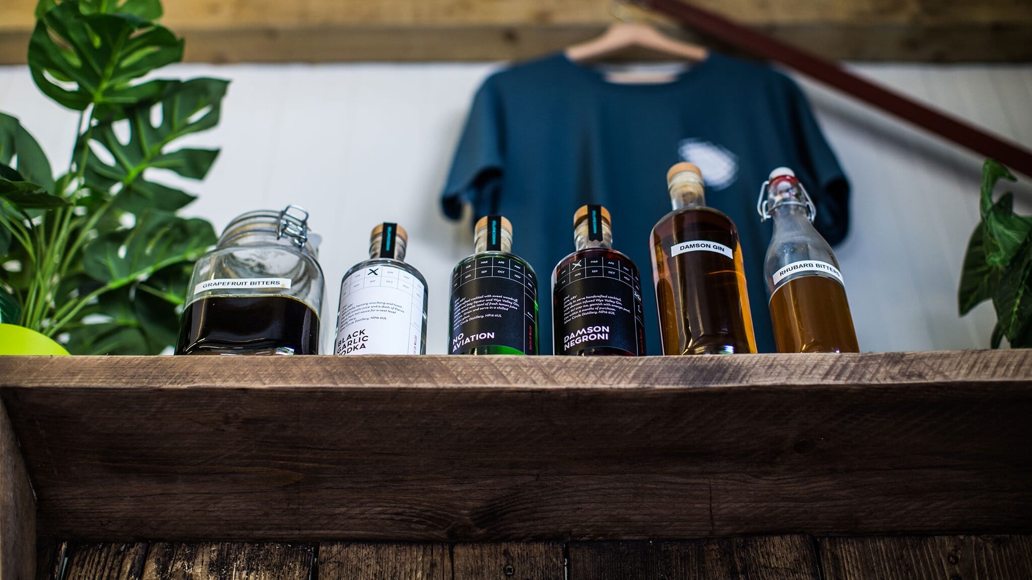 wye valley gin at the silver circle distillery