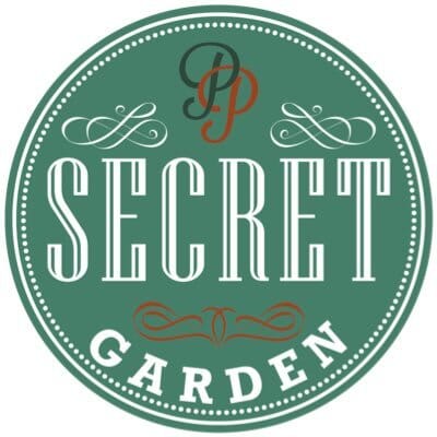 secret garden cafe in cardiff - logo