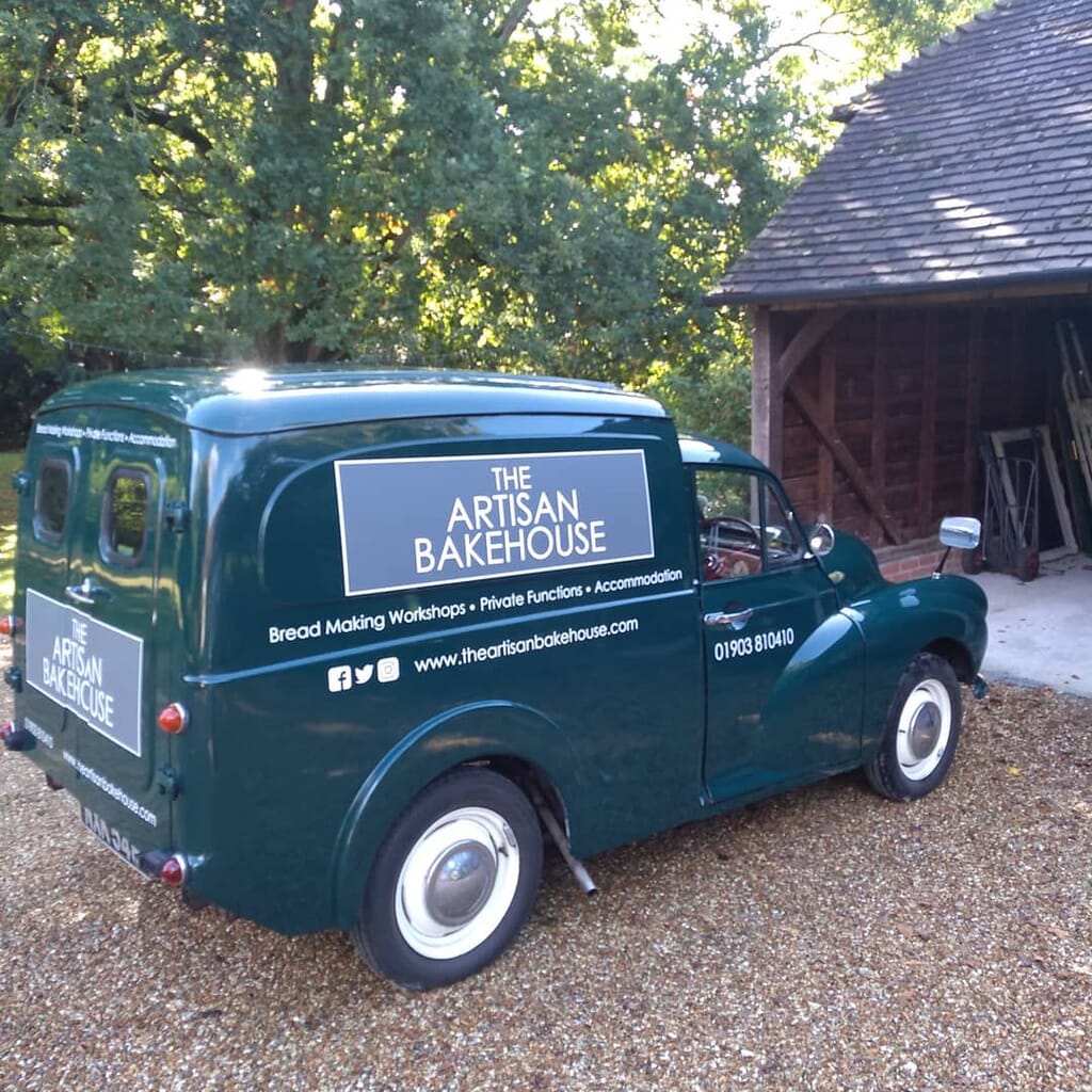 bakehouse west sussex - glamping and baking experiences - mobile van