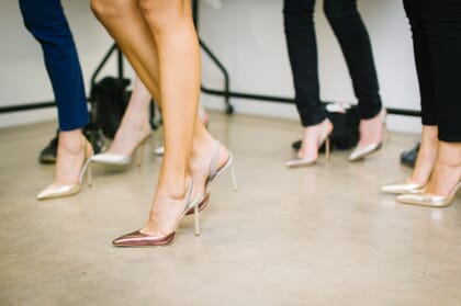 hen-party-dance-classes girls in heels