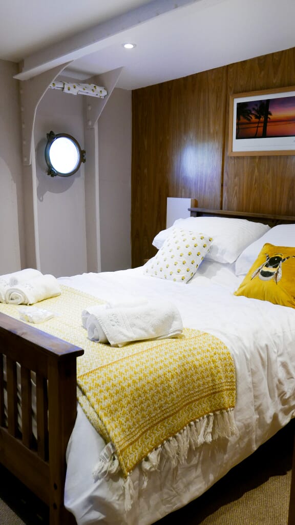 SULA-Lightship-Gloucester-Docks second bedroom