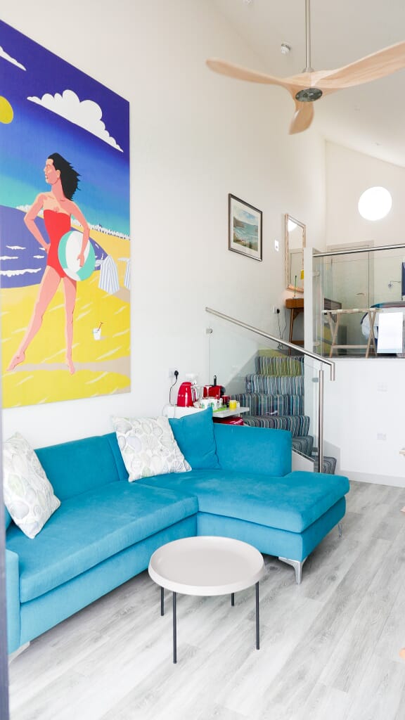 beachcroft-beach-huts: living space beachcroft-beach-huts: living space