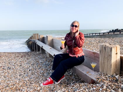beachcroft-beach-huts: weekend candy on beach