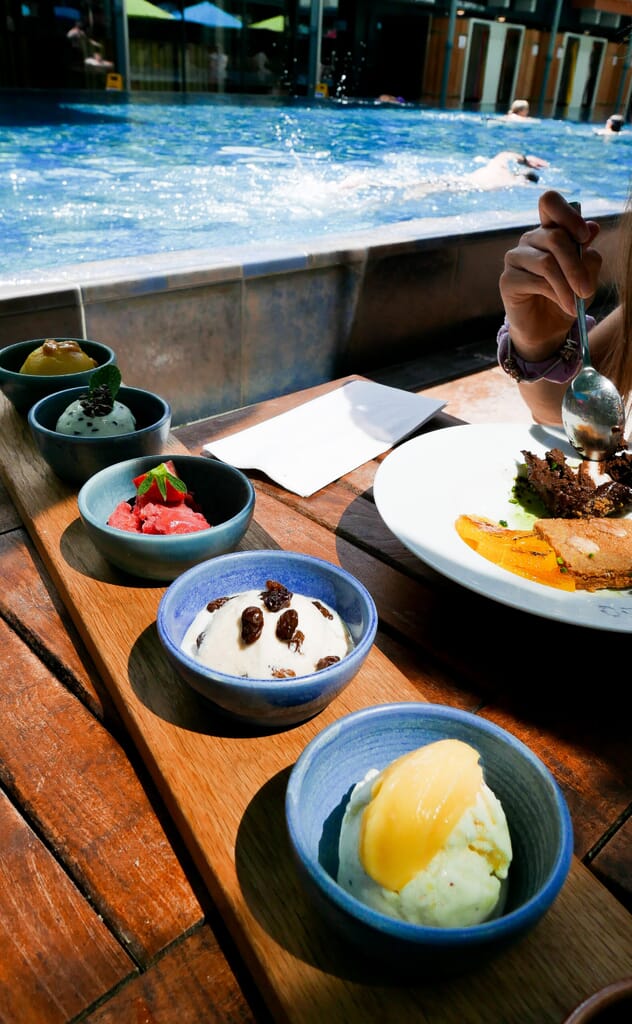 Thames Lido in Reading - ice cream Thames Lido in Reading - ice cream