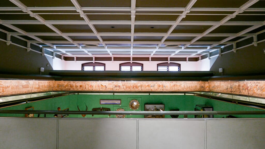 Bayeux Tapestry in reading Museum Bayeux Tapestry in reading Museum