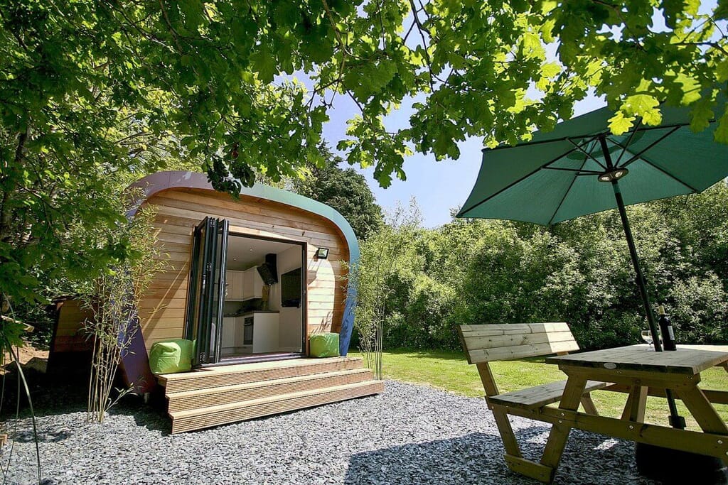 ecopod sunridge, Devon, exterior ecopod sunridge, Devon, exterior