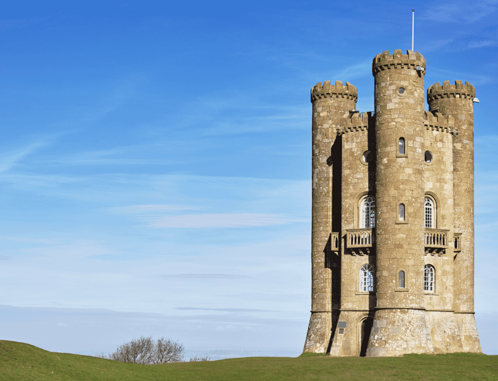broadway tower in the cotswolds - village broadway tower in the cotswolds - village