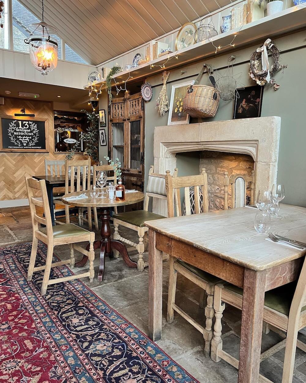the porch house in Stow on the wold cotswolds - bar
