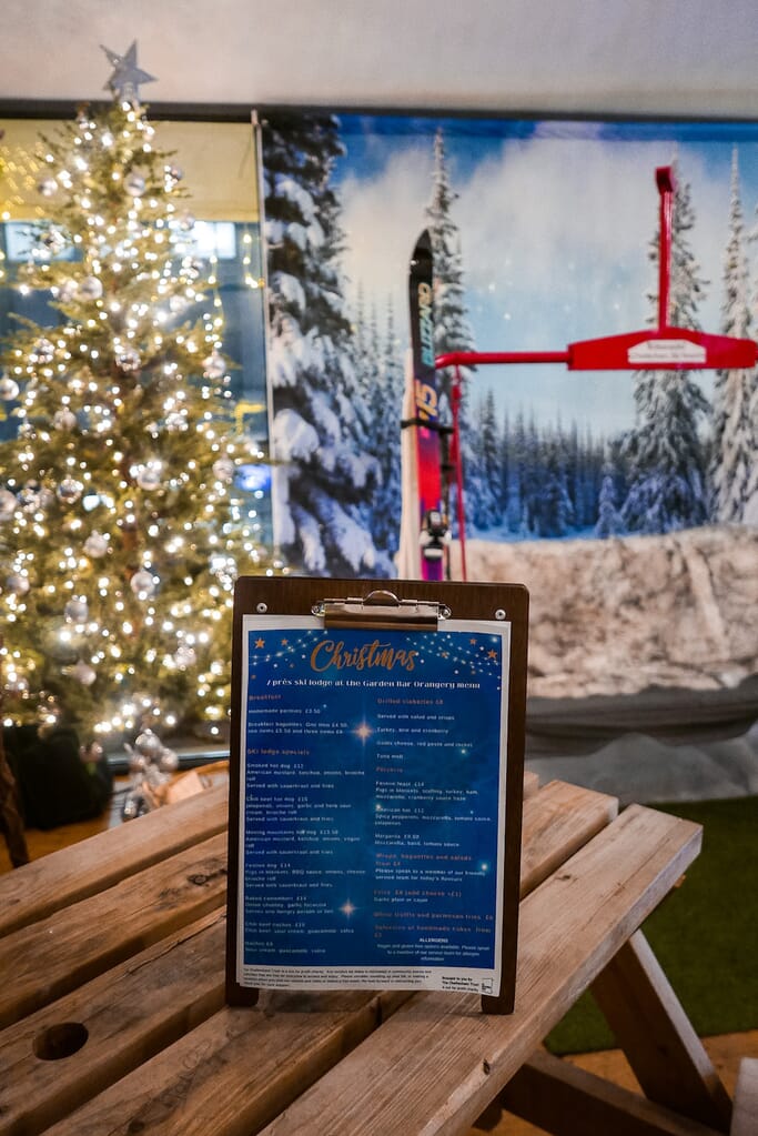 garden bar at Christmas - weekend in cheltenham garden bar at Christmas - weekend in cheltenham